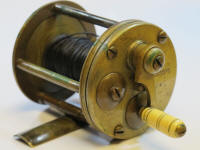 Meek & Milam, No. 4, brass reel